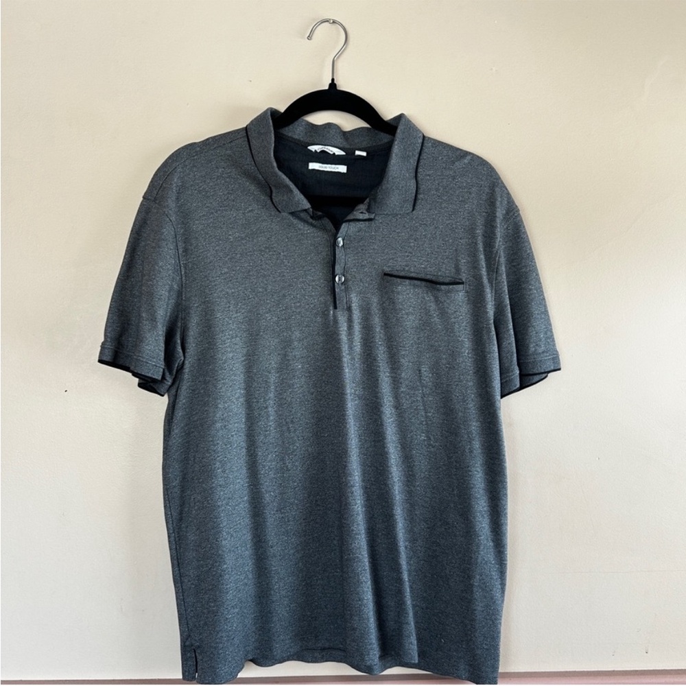 Calvin Klein Charcoal Polo Shirt